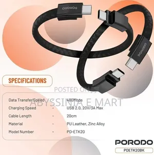 Porodo Both a Charging Cable and a Wearable Accessory