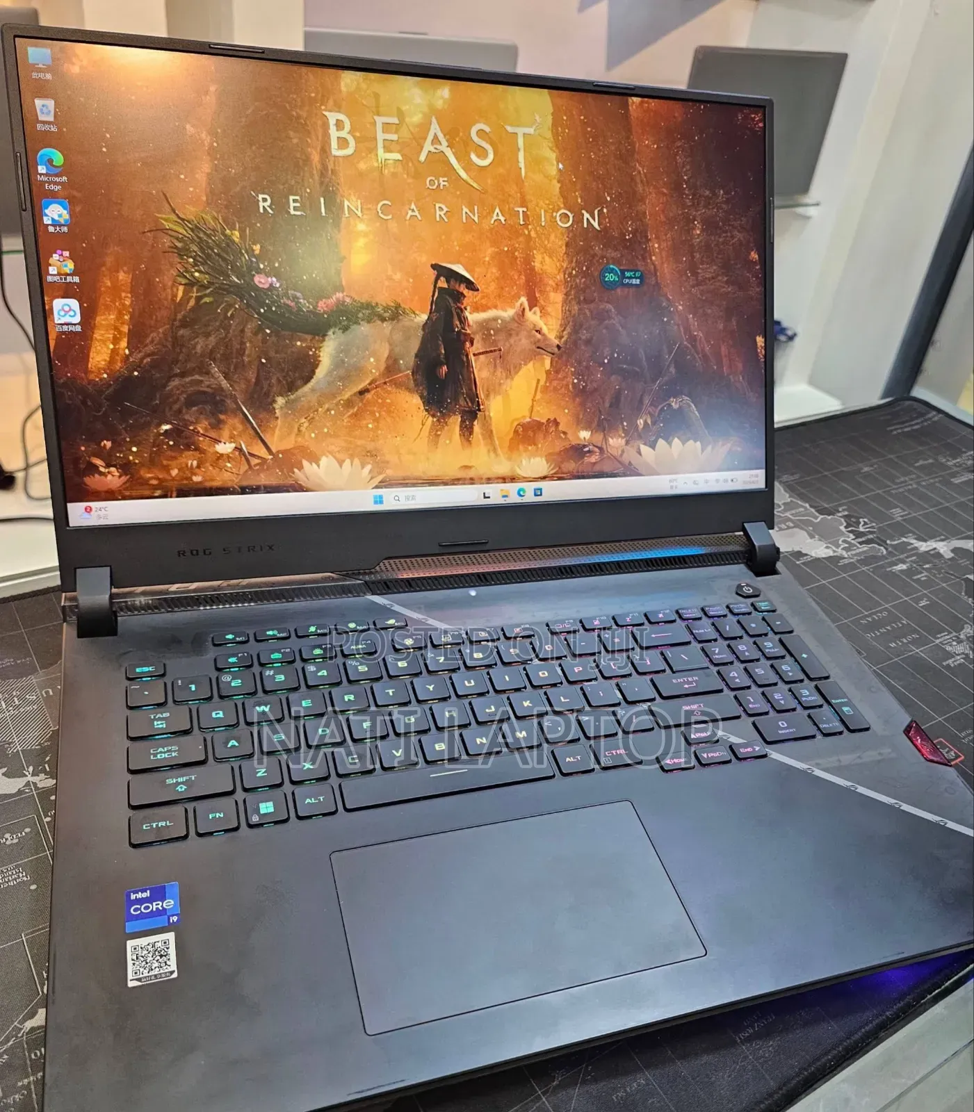New Laptop Asus ROG Strix G16 G614 32GB Intel Core i9 SSD 1T