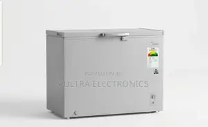 Midea Silver Chest Freezer Features a Minimalist Design With
