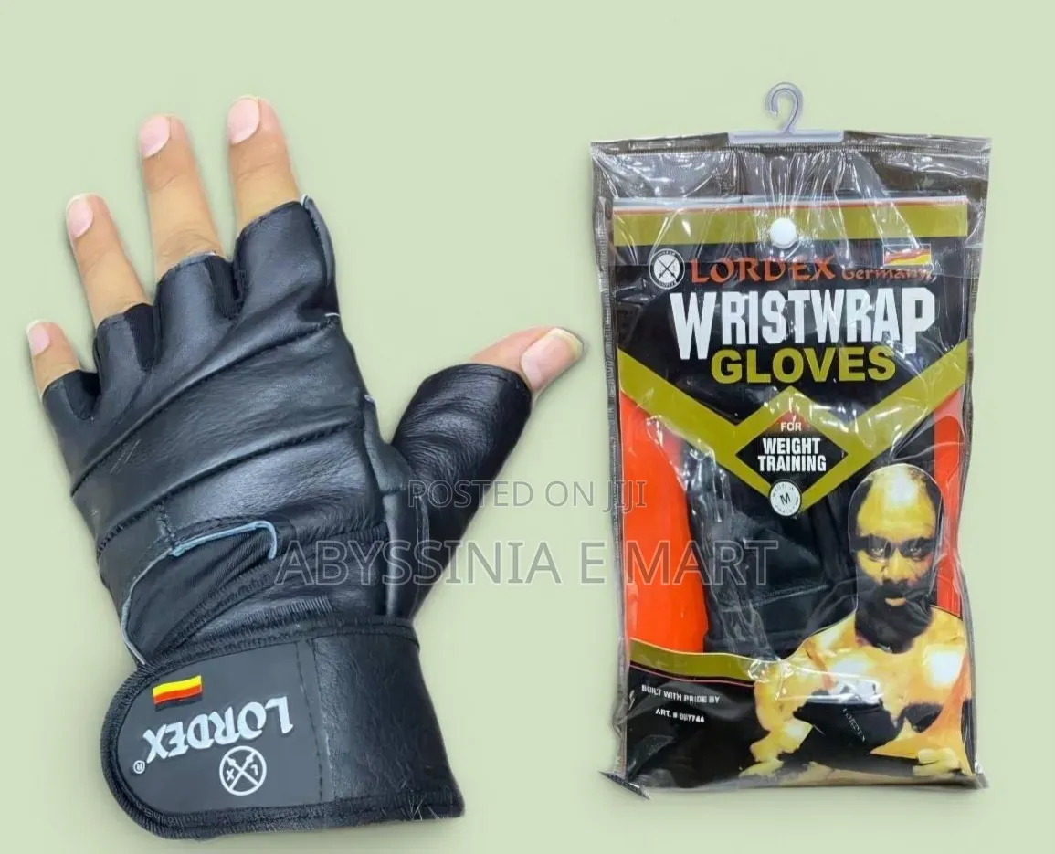 1pair Unisex Gym Training Gloves
