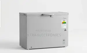Midea Silver Chest Freezer Features a Minimalist Design With