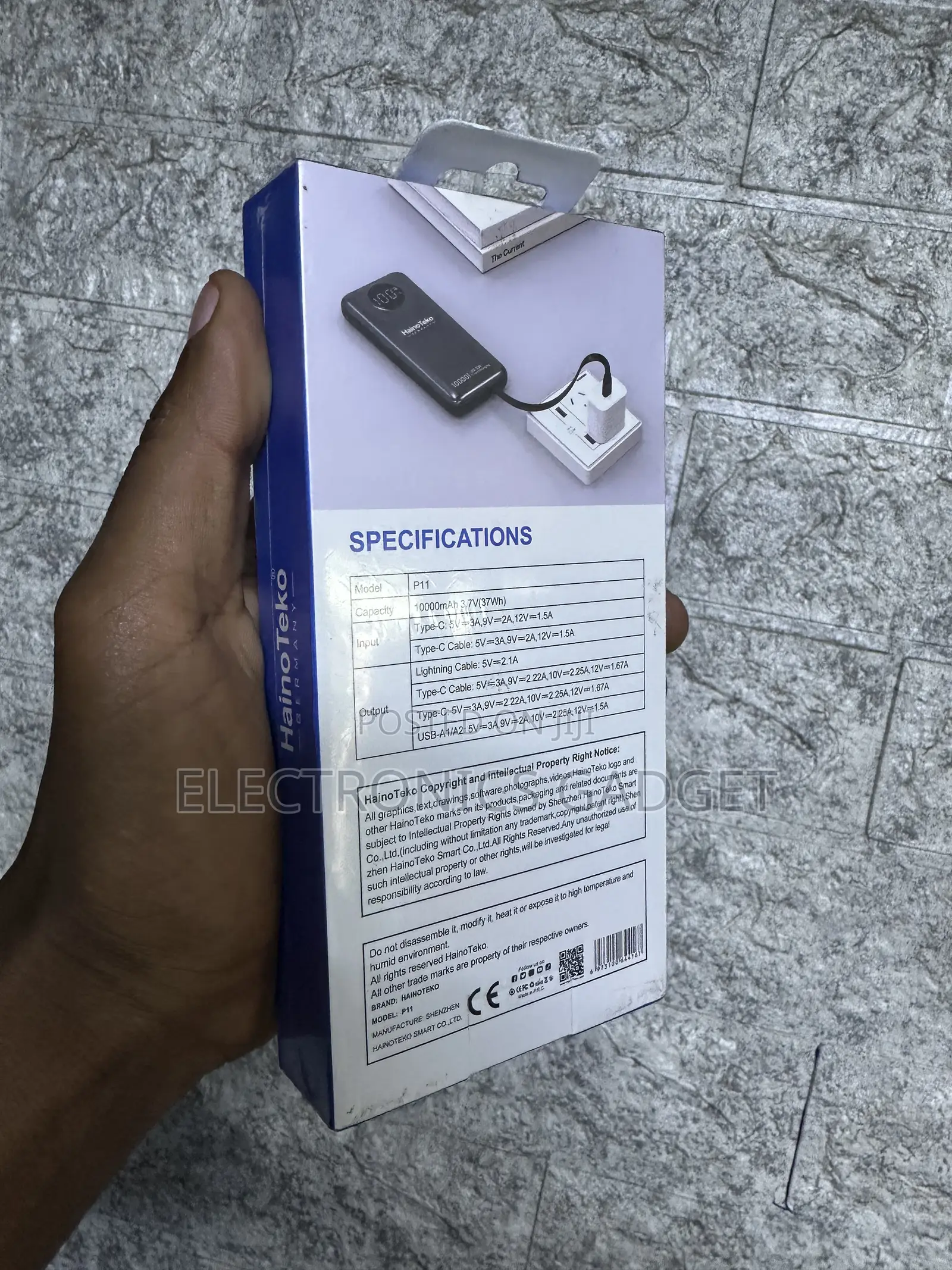 Haino Teko P11 10000mah 22.5w Fast Charging Power Bank