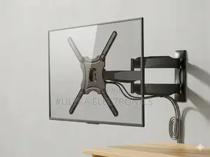 Tv Mount Featuring an Articulating Arm That Allows for Tilting, Swi