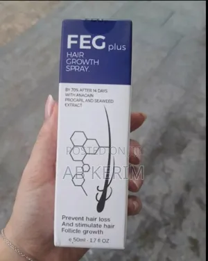Feg Plus Hair Growth Spray - Effective Hair Loss Solution