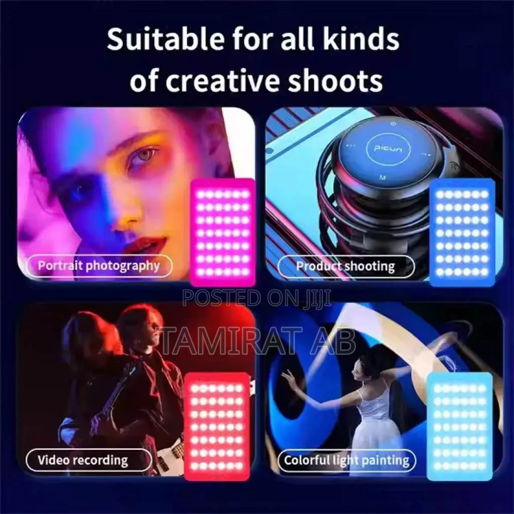 Lj-S02 Portable Professional Video Light!