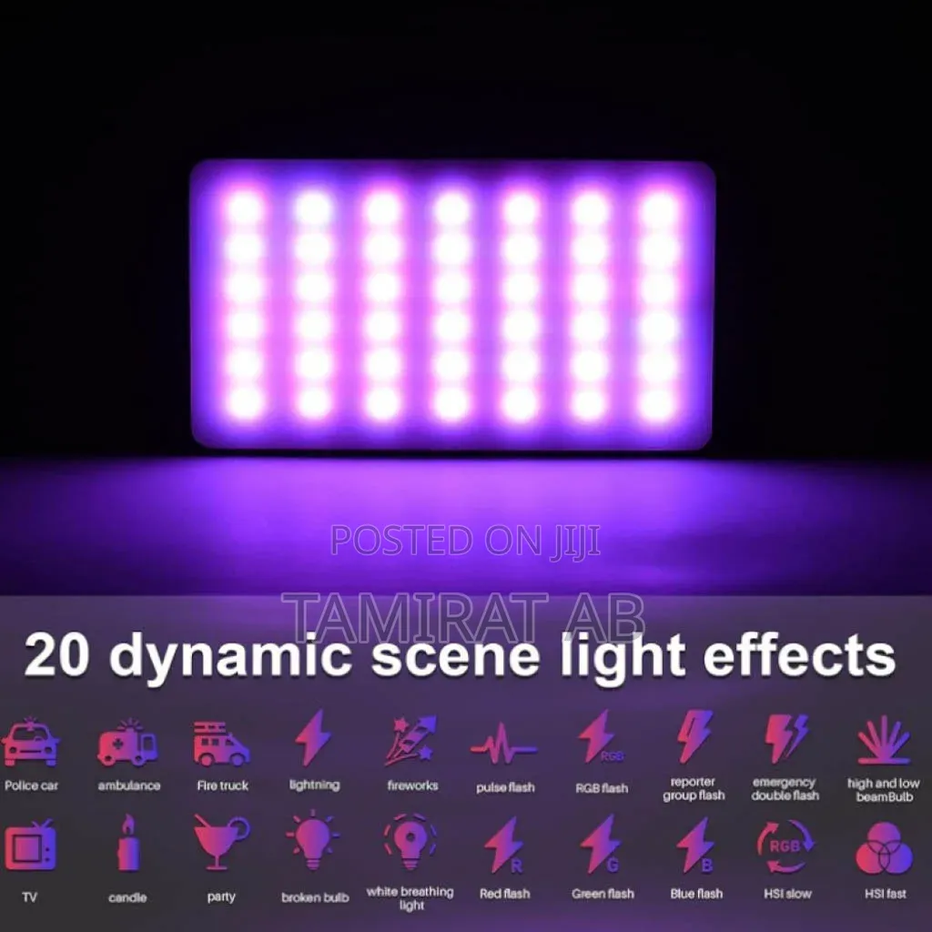 Lj-S02 Portable Professional Video Light!