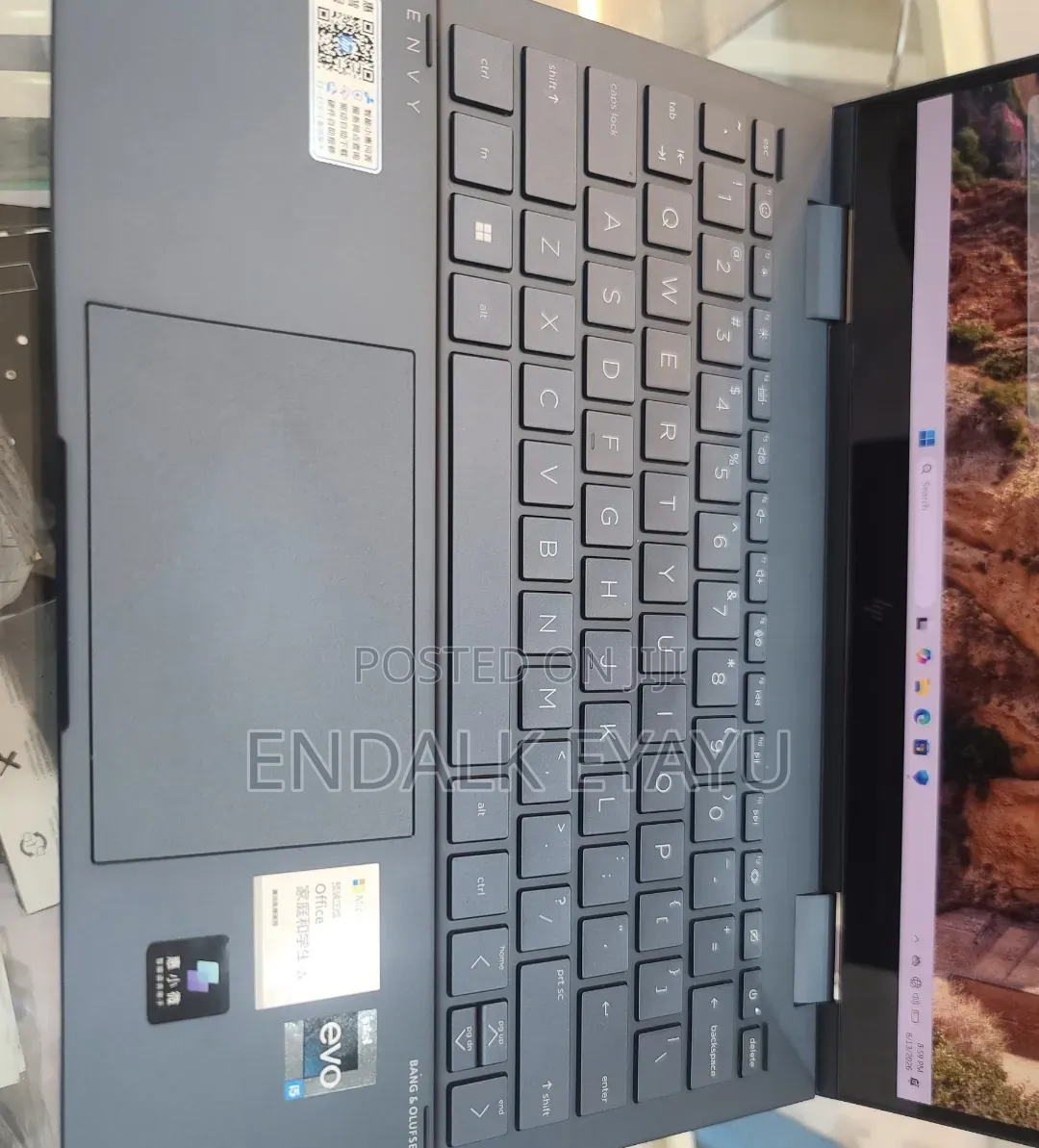 New Laptop HP Envy X360 16GB Intel Core i5 SSD 512GB