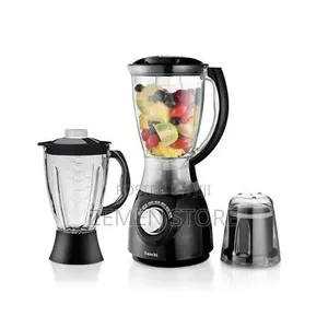 Saachi 2-in-1 Electric Countertop Blender ሳቺ ዘመናዊ የፍራፍሬ መፍጫ