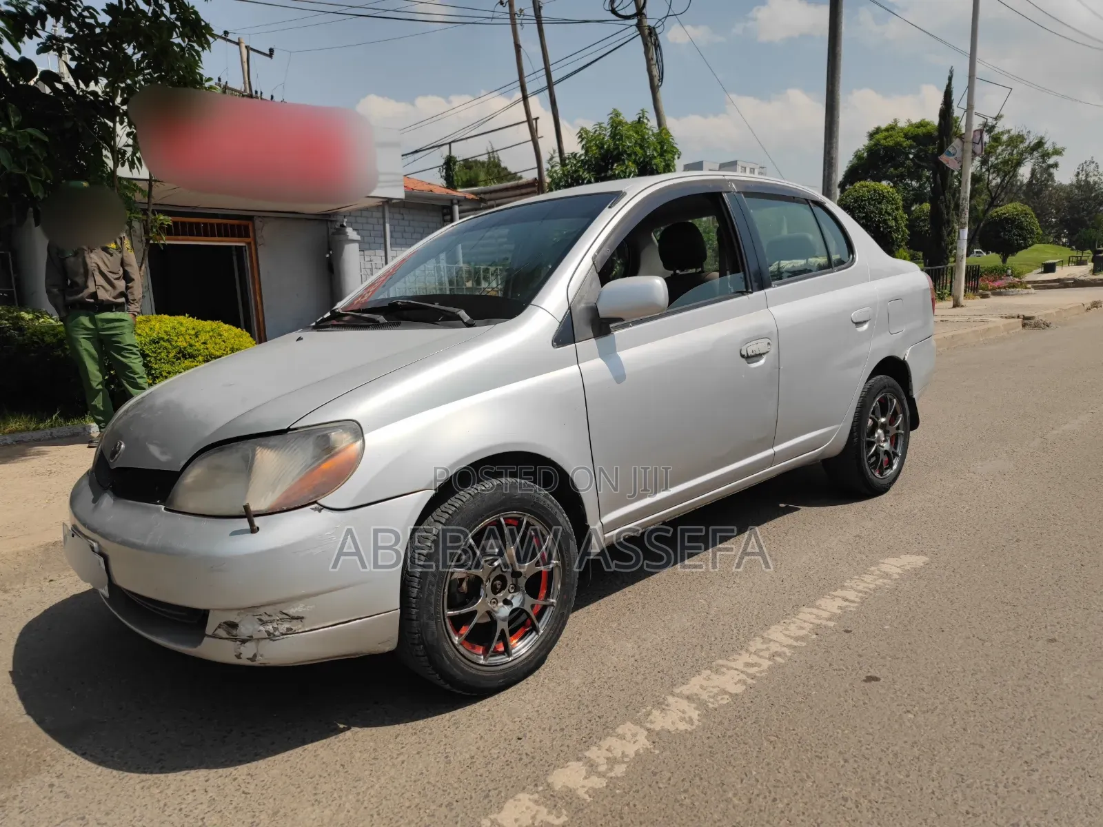 Toyota Platz 2001 Silver