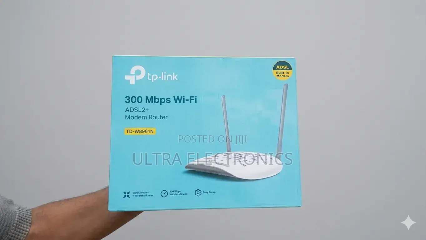 Tp-Link Td-W8961n 300 MBPS Adsl2+ Modem Router