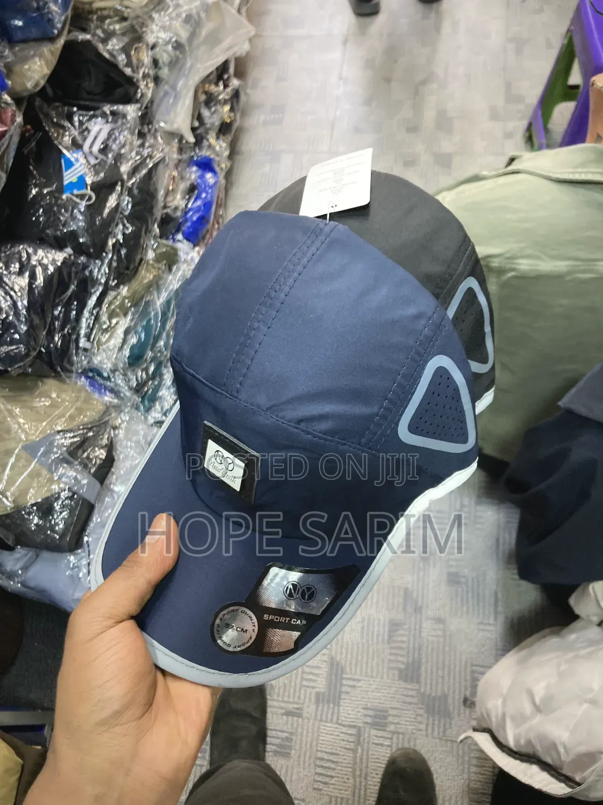 Ny Tech 5-Panel Running Cap: