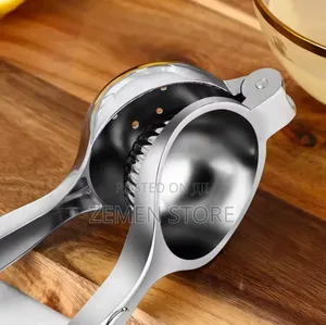 Stainless Steel Manual Citrus Juicer Squeezer በእጅ የሚሰራ የሎሚ መጭመቂያ