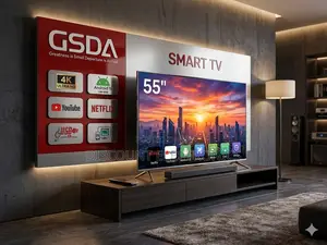 Gsda 55 Double Glass Hifi Smart Ultra High Definition Television