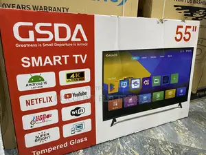 Gsda 55 Double Glass Hifi Smart Ultra High Definition Television