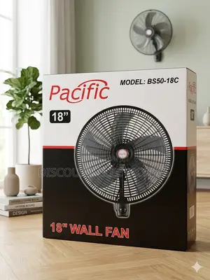 Pacific 18" High-Performance Wall Mount Fan (Model: Bs50-18c)