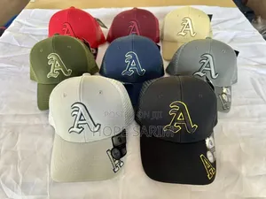 Embroidered Gothic "A" Trucker Caps:
