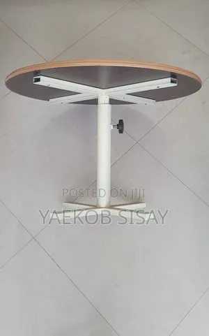 70cm ከፍ ዝቅ የሚል ተነቃቃይ ክብ ጠረጴዛ Table