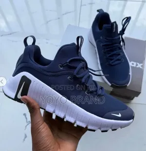 Nike Free Metcon 6 Men's Training Shoes Dark Blue Mesh White Sole
Shoe