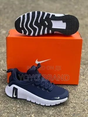 Nike Free Metcon 6 Men's Training Shoes Dark Blue Mesh White Sole
Shoe