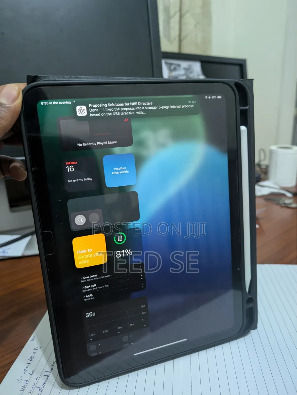 New Apple iPad (2022) 64 GB Blue