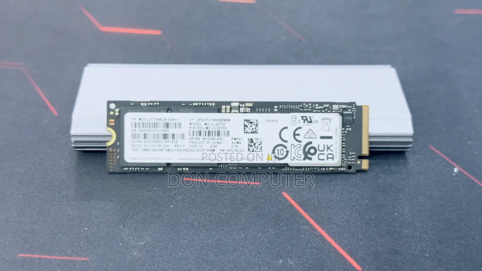 Samsung 2 Terabyte Nvme SSD