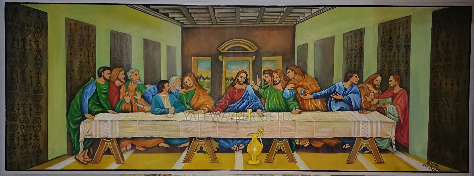 Acrylic Painting - "The Last Supper"