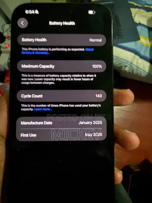 New Apple iPhone 16 Pro Max 256 GB Black