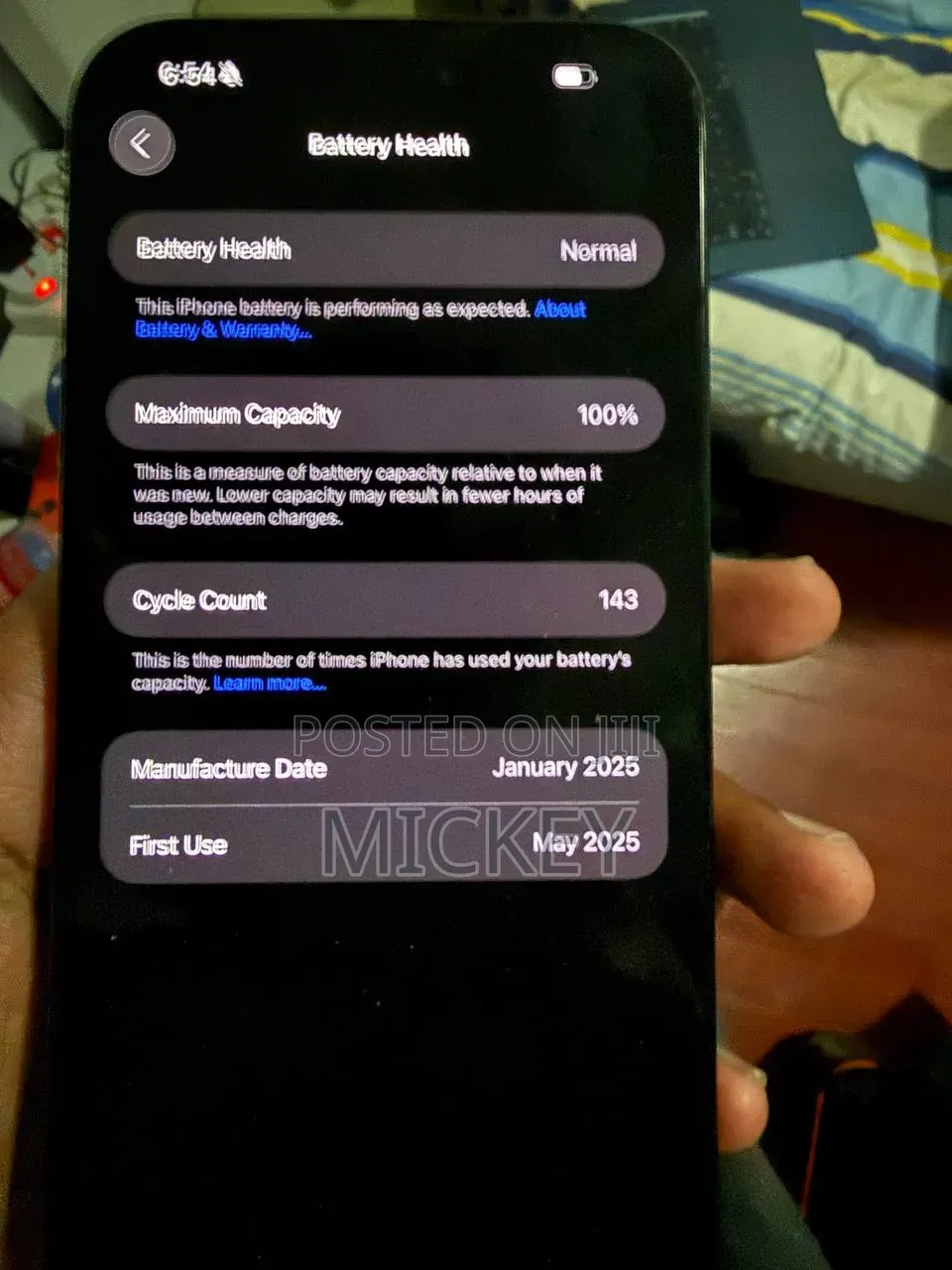 New Apple iPhone 16 Pro Max 256 GB Black