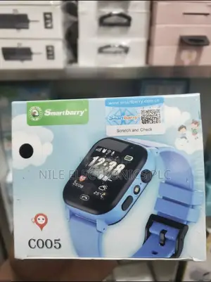 Smart Watch for Kids With Camera Alarm Clock Phone Call-Blue