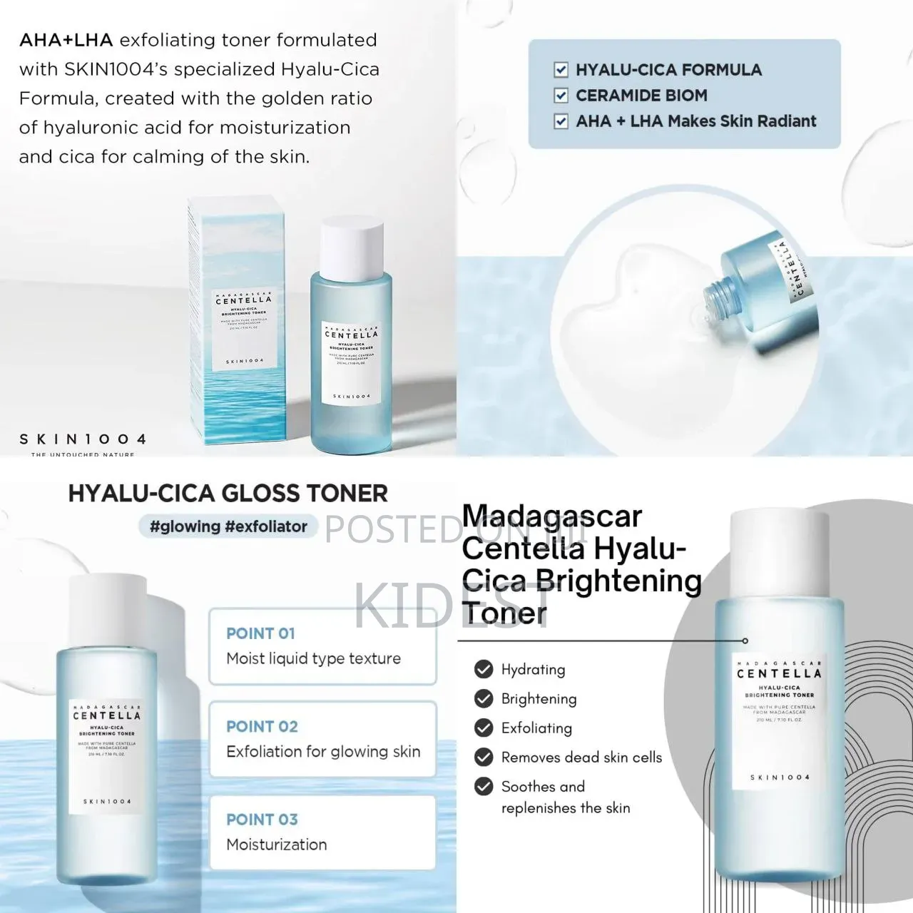 Centella Hyalu Cica Tone Brightening Toner