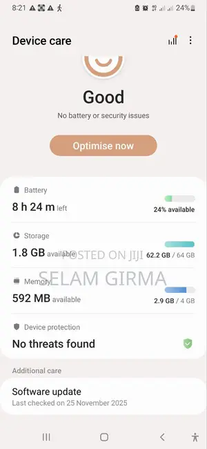 Samsung Galaxy M21 64 GB Black