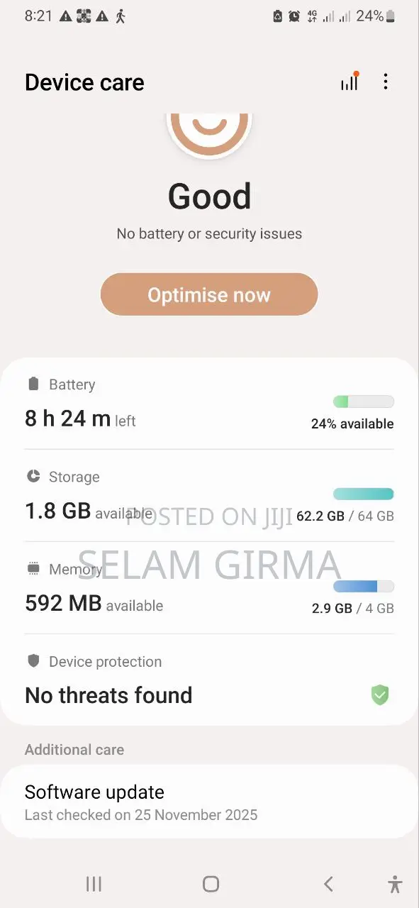 Samsung Galaxy M21 64 GB Black