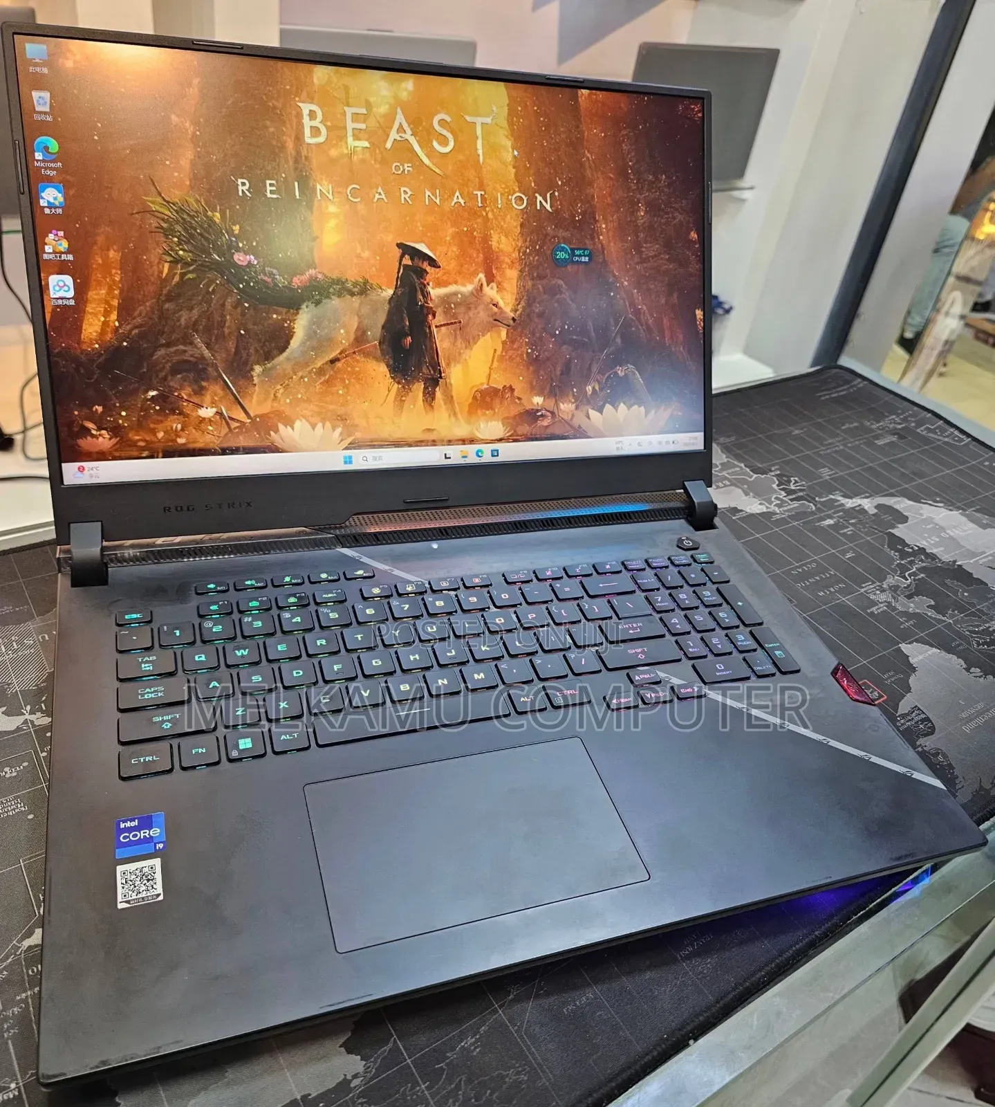 New Laptop Asus ROG Strix G16 G614 32GB Intel Core i9 SSD 1T