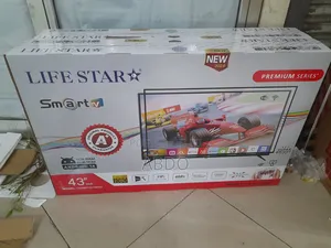 Life Star Smart Tv 43 Inch Andraid Doubel Gelass 2026 Quality Model