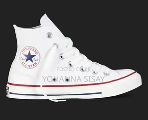 White Converse All Star Sneakers