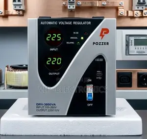 Pozzer Stabilizer Electronics DRV-3000va Automatic Voltage Regulator