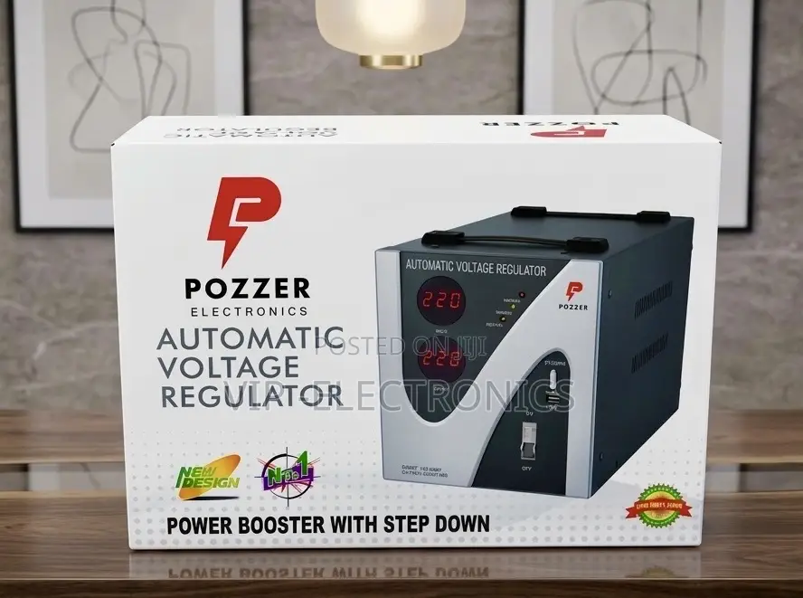 Pozzer Stabilizer Electronics DRV-3000va Automatic Voltage Regulator