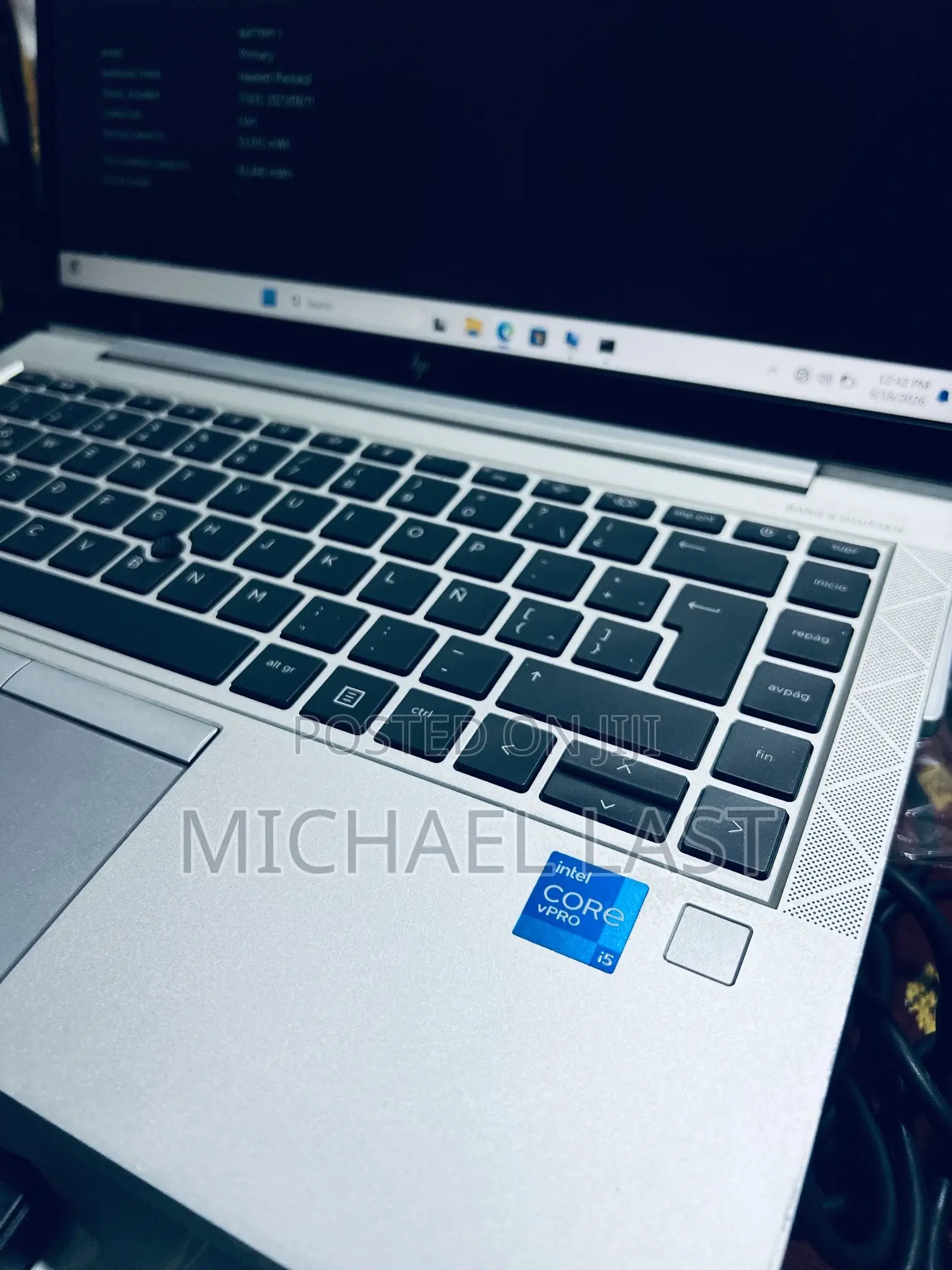 New Laptop HP EliteBook 840 G8 8GB Intel Core i5 SSD 512GB