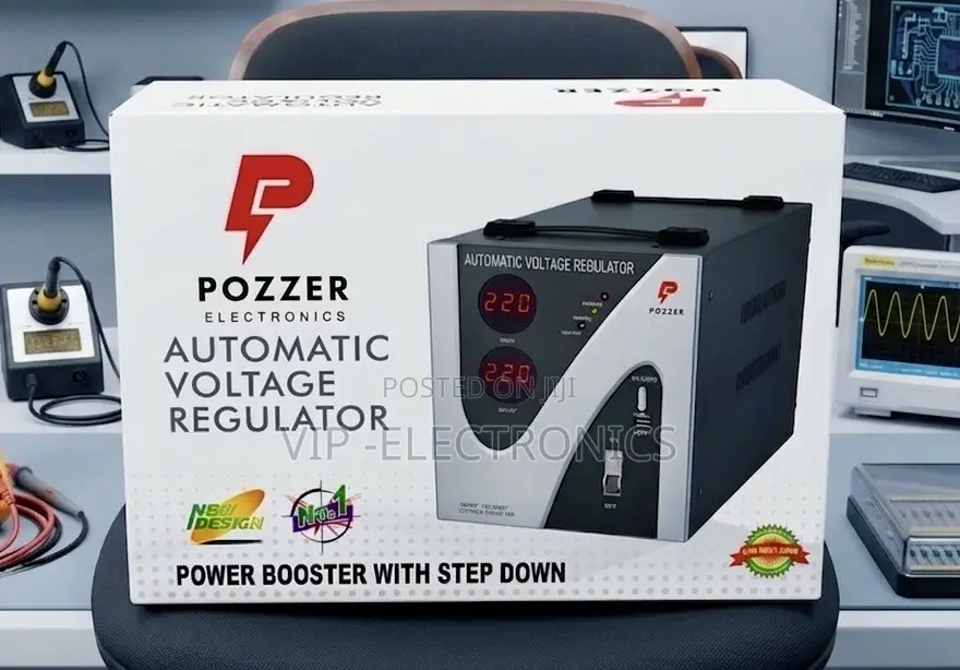 Pozzer Electronics Stabilizer DRV-3000va Voltage Regulator