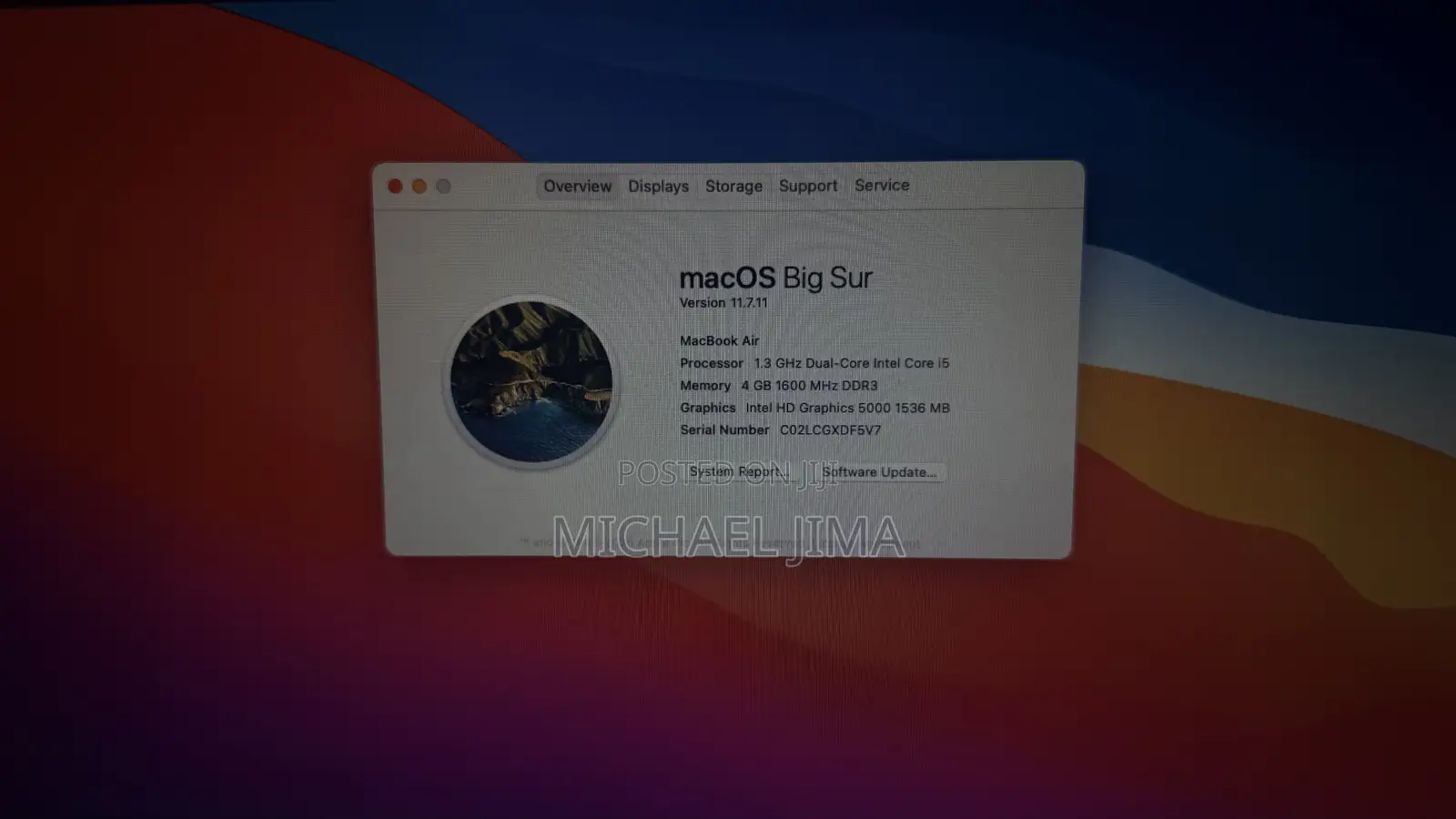 Laptop Apple MacBook 2015 4GB Intel Core i5 SSD 128GB