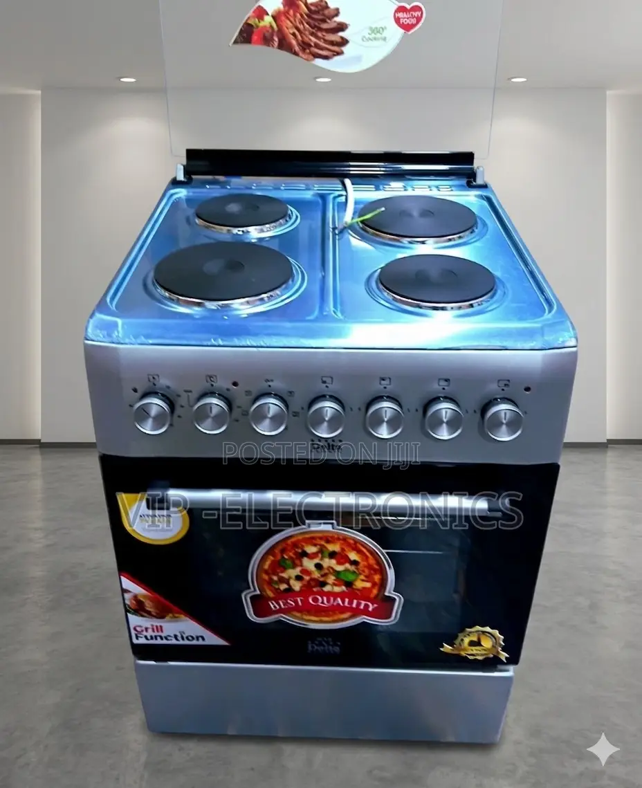 Delta Oven 60cm by 60cm Stainless Steel 4electric Oven