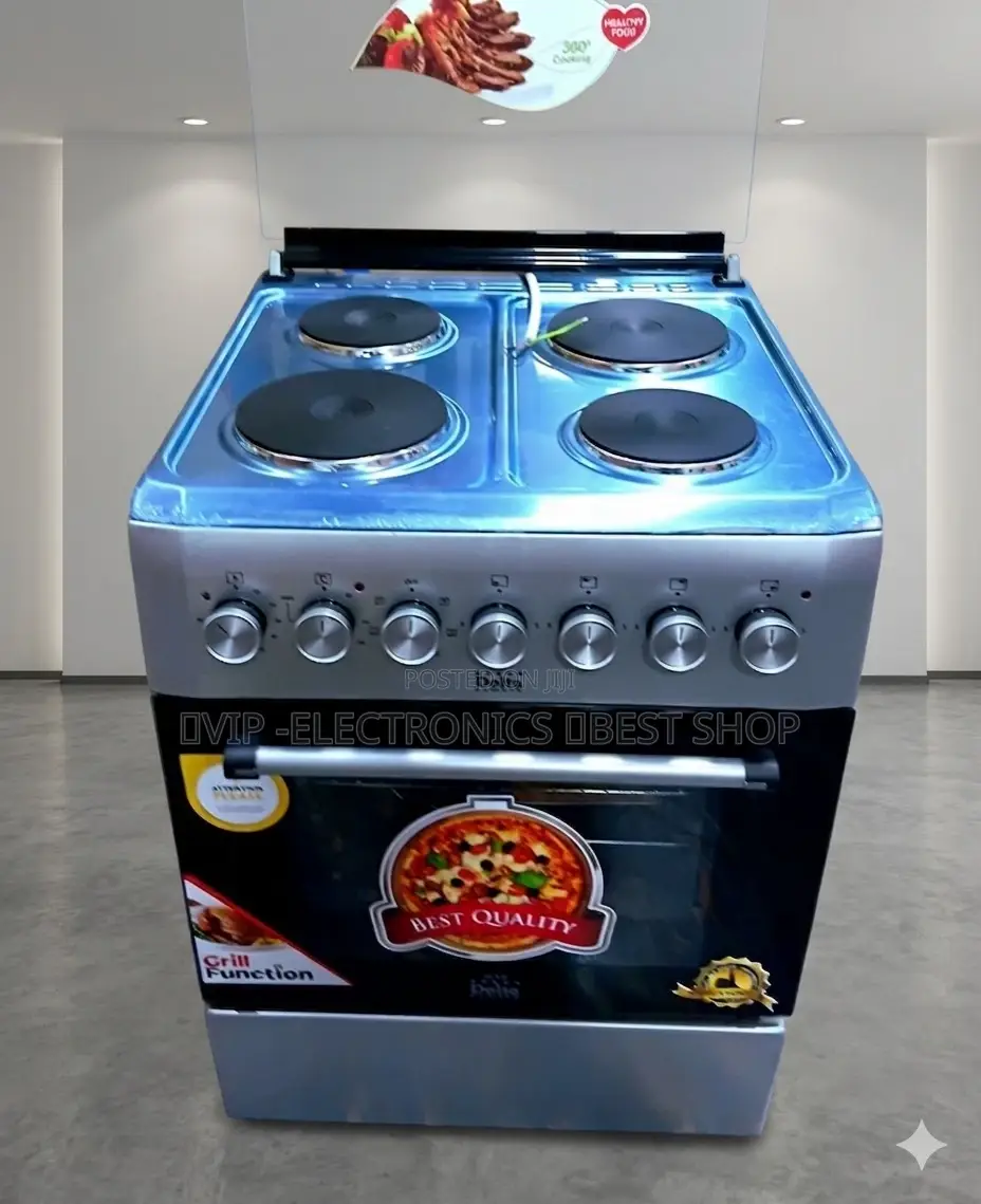 Delta Oven 60cm by 60cm Stainless Steel 4electric Oven