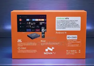 Novatv Android 14 Tv Android Tv Box 8gb Ram + 256gb – Ultra Hd Smart