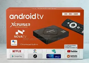 Android 14 Tv Box (8gb Ram + 256gb Storage) – Ultra Hd Smart
