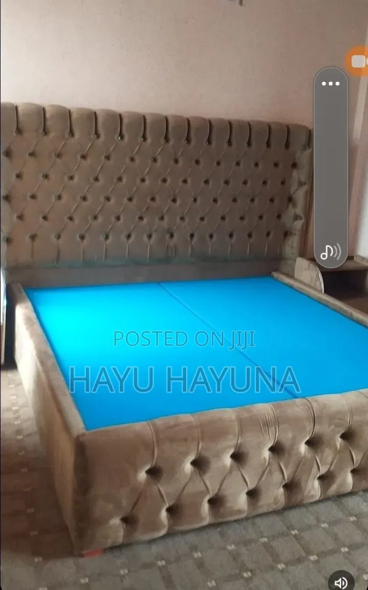 Used 1.80m Bed With 2 Side Shelves Maleda Foam Mattress for Sale