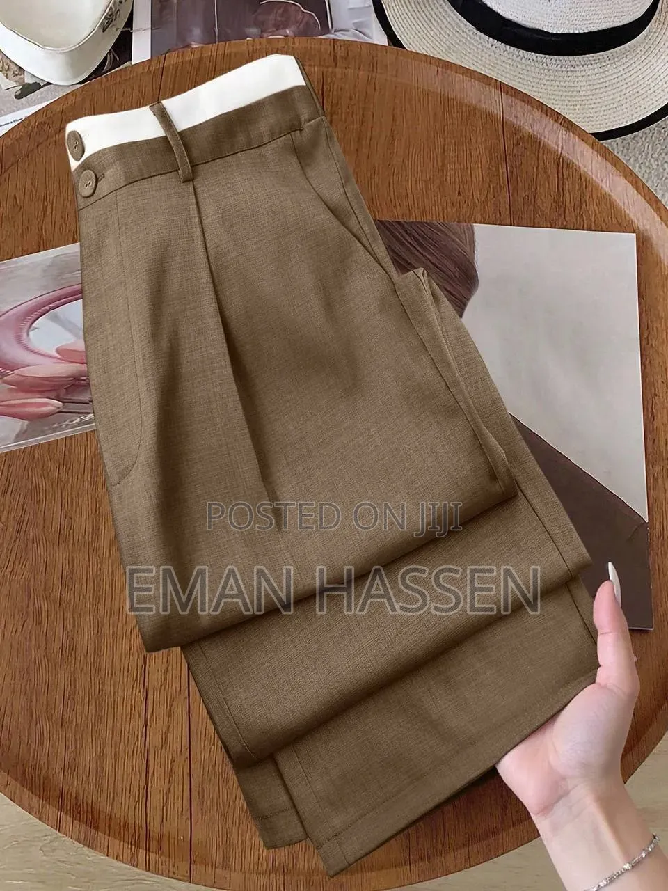 የሴቶች የጨርቅ ሱሪ