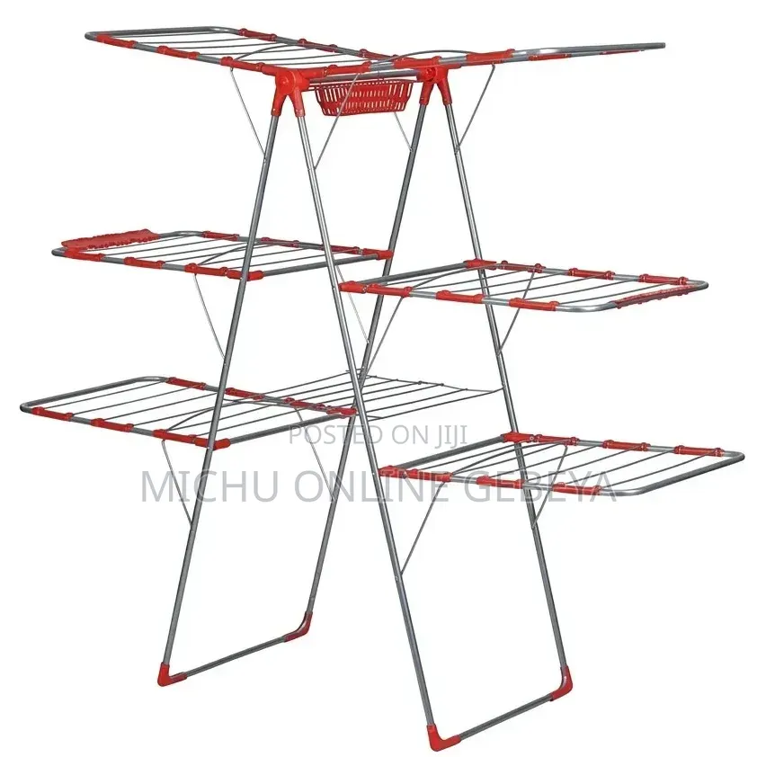 ወፍራሙ የቱርክ የልብስ ማስጫ Cloth Drying Rack Made In Turkey/Free Delivery