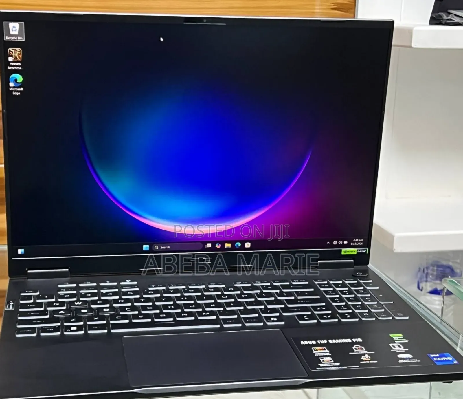 New Laptop Asus TUF Gaming A16 16GB Intel Core i7 SSD 1T