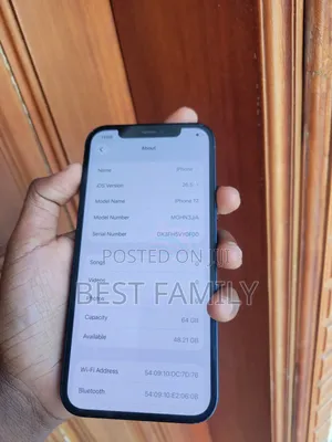 Apple iPhone 12 64 GB Black