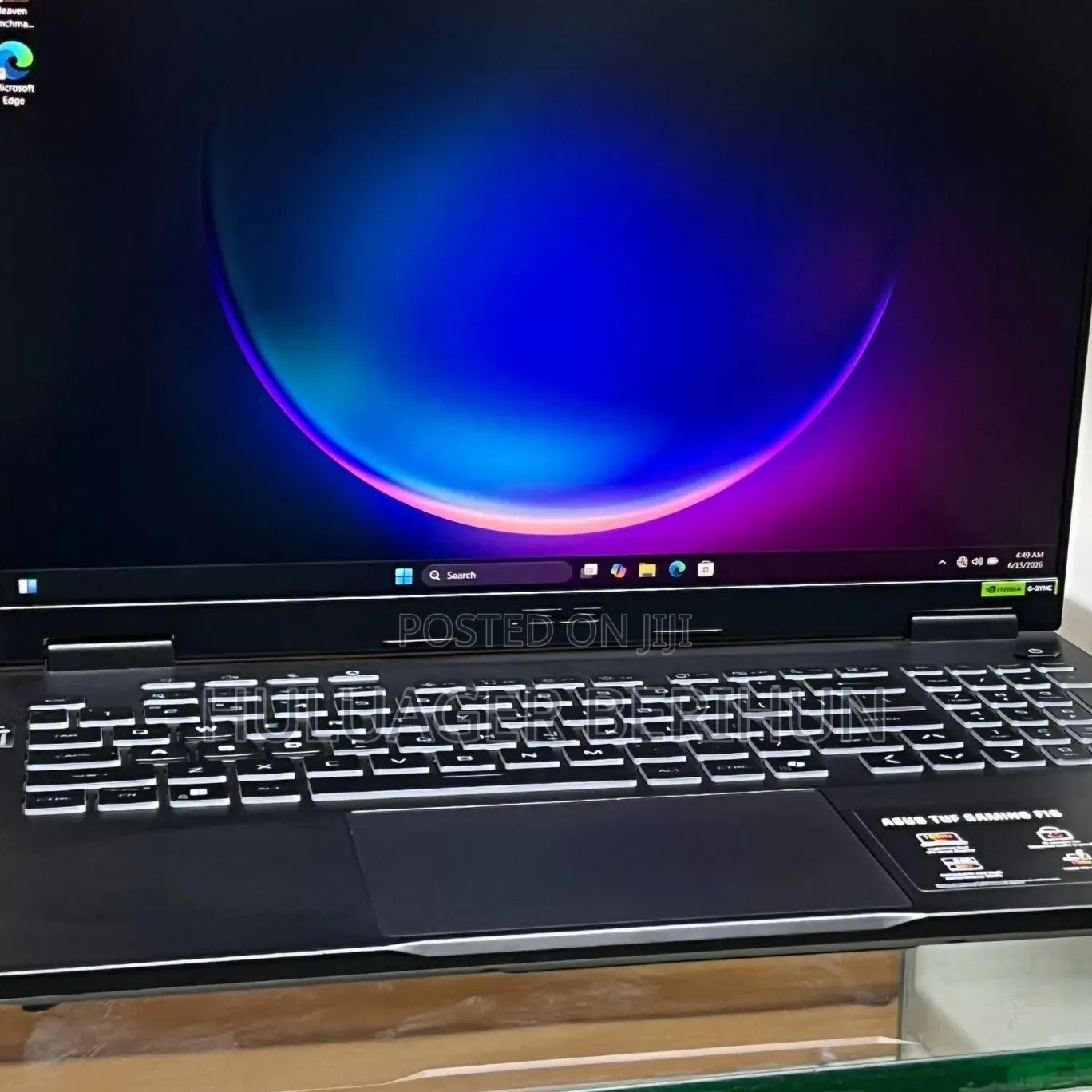 New Laptop Asus TUF Gaming F16 16GB Intel Core i7 SSD 1T